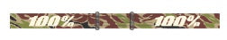 100% Strata 2 Goggle War Camo - Mirror Silver Lens