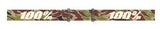 100% Strata 2 Goggle War Camo - Mirror Silver Lens