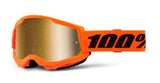 Strata 2 Junior Goggle Neon Orange - Mirror True Gold
