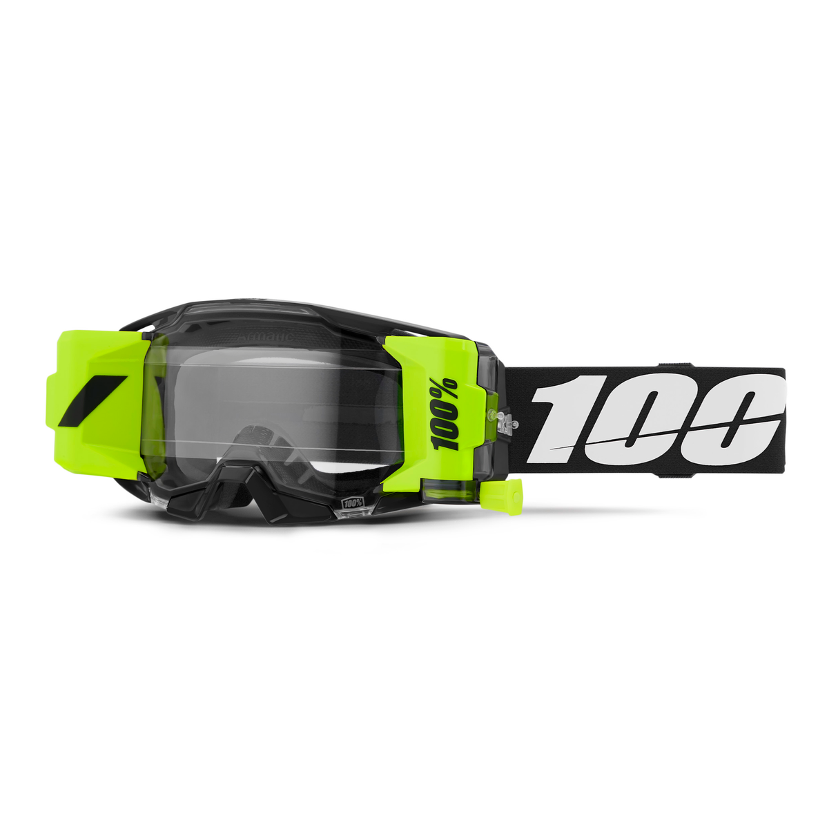 100% Armatic Forecast Goggle Black - Clear Lens