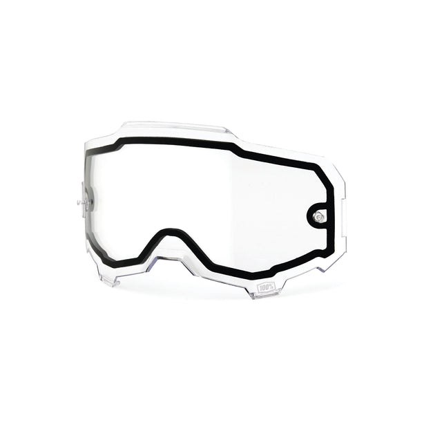 100% Armega Replacement - Dual Pane Clear Lens