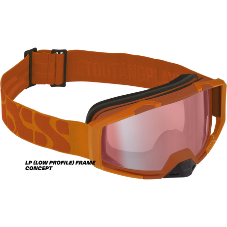 Goggle Trigger burnt orange / mirror rose LP (Low Profile)