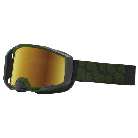 Trigger Goggle Mirror (Low Profile) - Olive/Mirror Gold