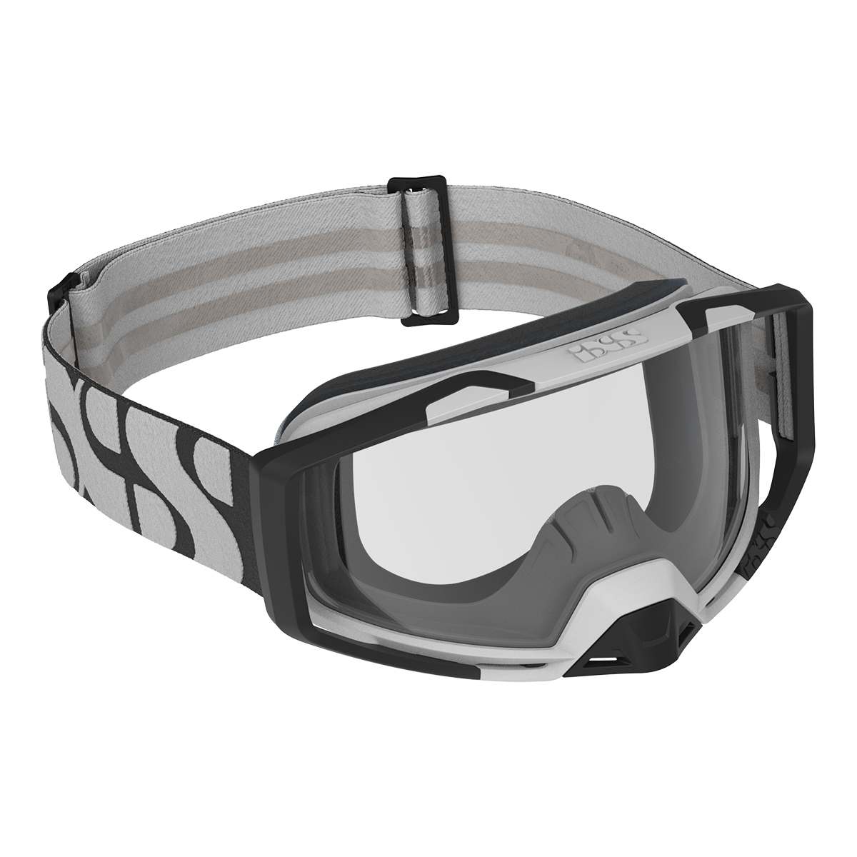 Trigger Goggle Clear Lens - White