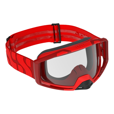 Trigger Goggle Clear Lens - Racing Red