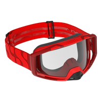 Máscara Trigger Lente Transparente - Racing Red
