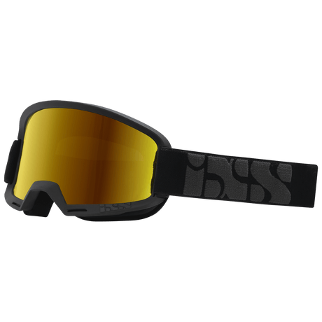 Goggle Hack black/ mirror gold