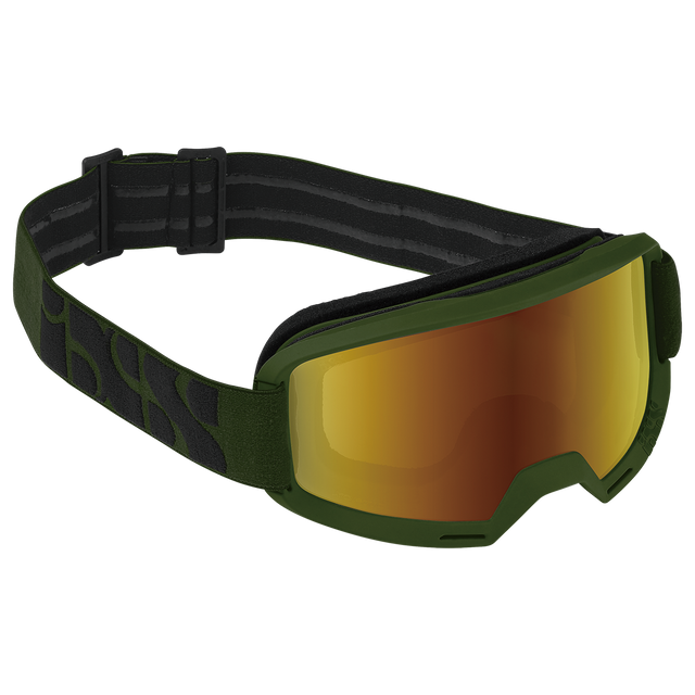 Hack Goggle Mirror - Olive/Mirror Gold