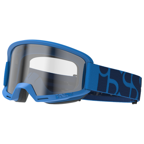 Máscara Hack Lente Transparente - Azul Racing