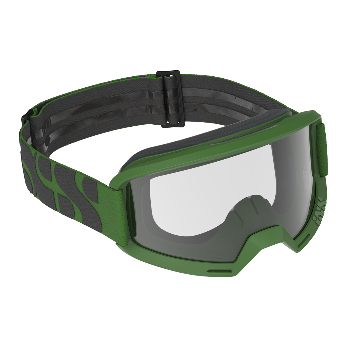 Trigger Goggle Clear Lens - Olive