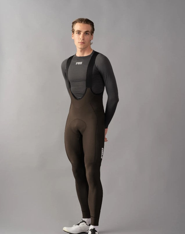 Uniform Bib Tights - Capricorn Brown