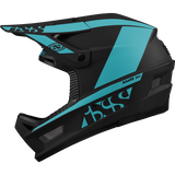 Xult DH Helm - Turquoise/Zwart