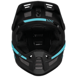 Xult DH Helm - Turquoise/Zwart