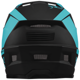 Xult DH Helm - Turquoise/Zwart