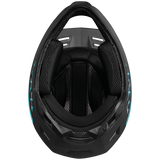 Xult DH Helm - Turquoise/Zwart