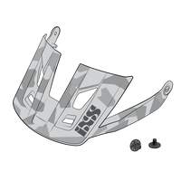 Visière Trigger AM + Pins - Gris/Camo