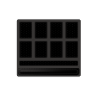 Chin Strap Liner / Chin Pad - black 