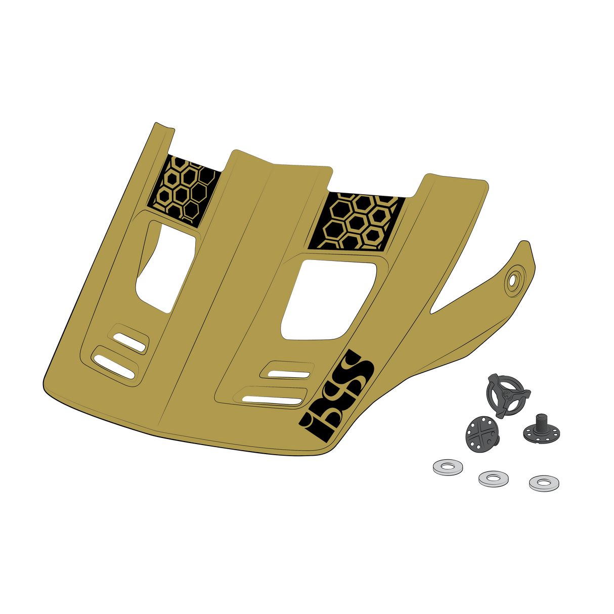Visor + Pins Xult DH - Acacia / Black