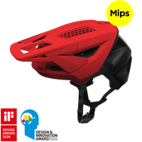 Carve 1.0 MIPS Helm - red-black