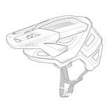 Wangenriemen Set Carve 1.0 MIPS - schwarz
