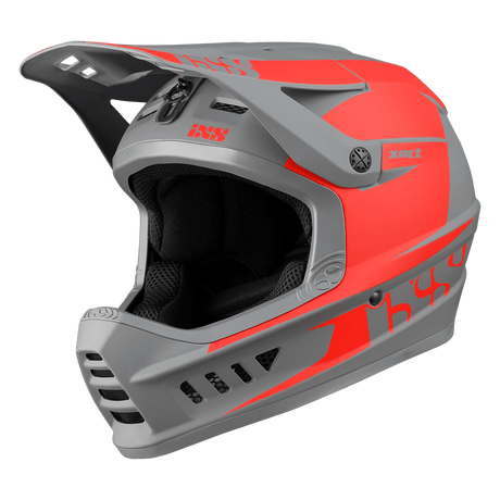 XACT Evo Fullface-Helm - Red-Graphite
