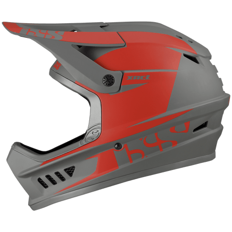 XACT Evo Fullface-Helm - Red-Graphite