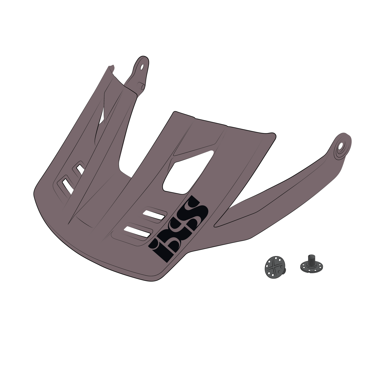 Visor + Pins Trigger FF - Taupe