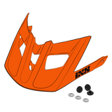 Visor + Pins Trail EVO - orange