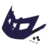 Visor + Pins Trail EVO - Grape