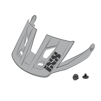 Replacement visor + pins for Trigger AM - Gray 