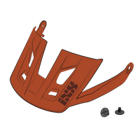 Visor + Pins Trigger AM - Burnt Orange 