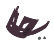 Visor + Pins Trigger AM - Raisin