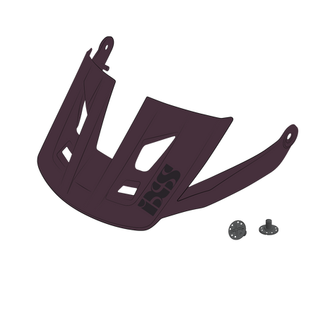 Visor + Pins Trigger AM - Raisin