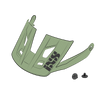 Replacement visor + pins for Trigger AM - Green 
