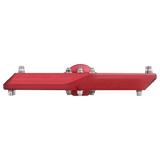 Oozy Reboot Flat Pedal - rot