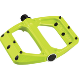 Spoon DC Flat Pedale - Lime Green