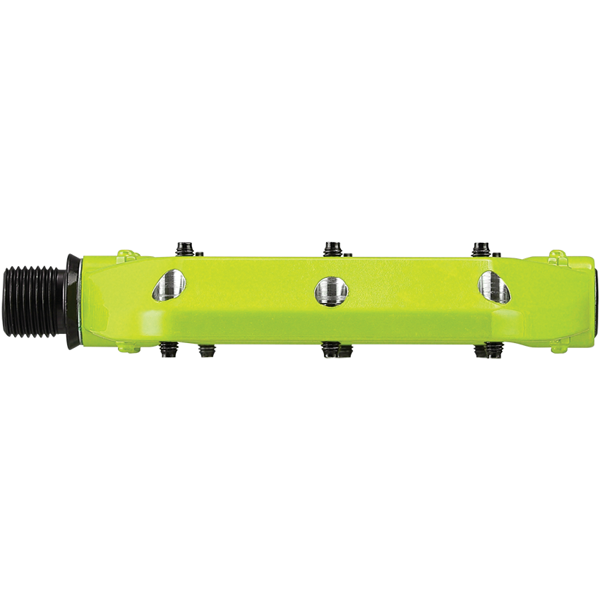 Spoon DC Flat Pedale - Lime Green