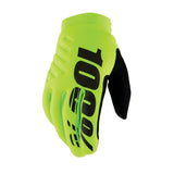 Brisker Gloves Fluo Yellow/Black gelb