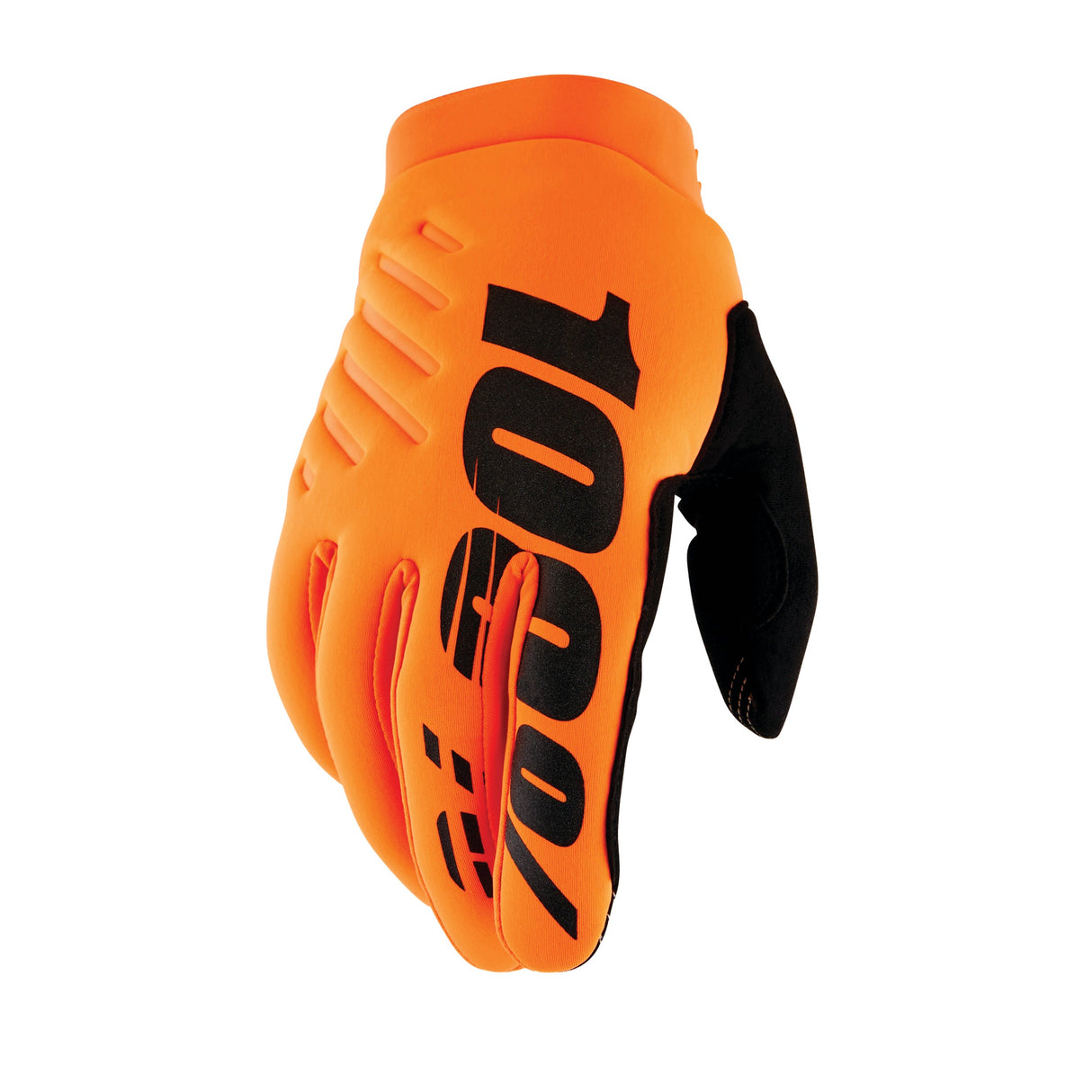 100% Brisker Gloves orange