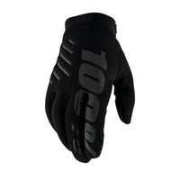 Brisker Youth Gloves Black schwarz