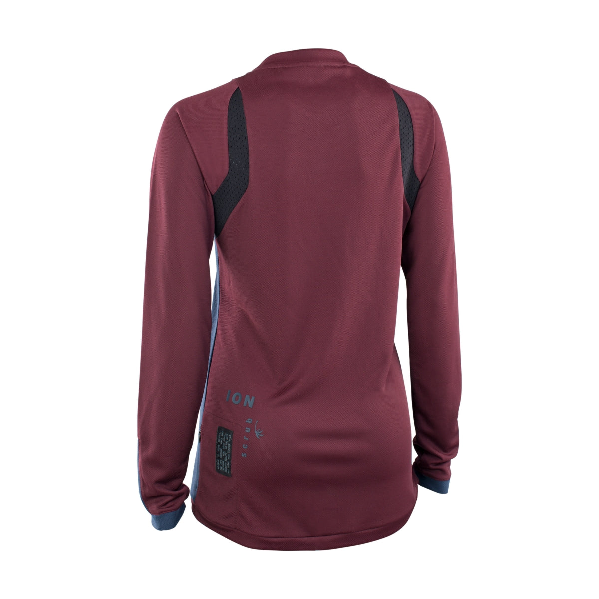 Tee LS Scrub AMP WMS - Damen Langarm Trikot - Red Haze - Rot/Blau