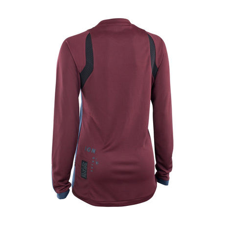 Tee LS Scrub AMP WMS - Damen Langarm Trikot - Red Haze - Rot/Blau
