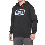 Syndicate Zip Hoodie Fleece Black schwarz
