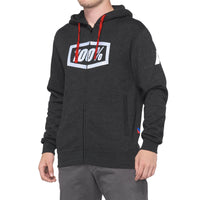 Syndicate Zip Hoodie Fleece Black schwarz