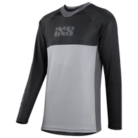 Trigger X Langarm Trikot - Grau/Schwarz