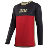 Maillot à manches longues Trigger X - Rouge/Noir