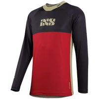 Maillot à manches longues Trigger X - Rouge/Noir