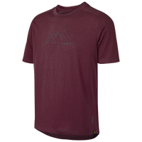 Flow Kids Tech Tee getoutandplay raisin 