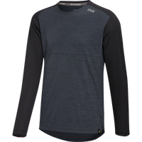 Flow X Long Sleeve Jersey - Anthracite-Black 