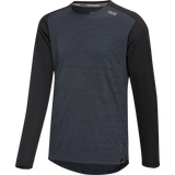Flow X Kids Long Sleeve Jersey - Anthracite-Black 